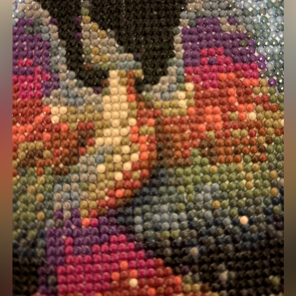 Framed Phoenix Finished Diamond Picture - Picture 3 of 3